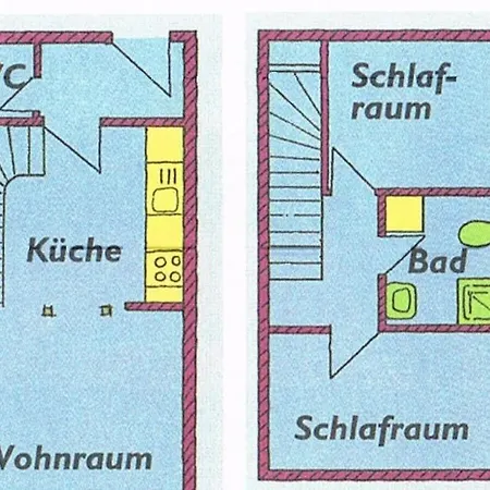 Vakantiehuis With 2 Bedrooms *